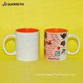 Hot selling High Quanlity 11oz sublimation ceramic coffee cups/mugs